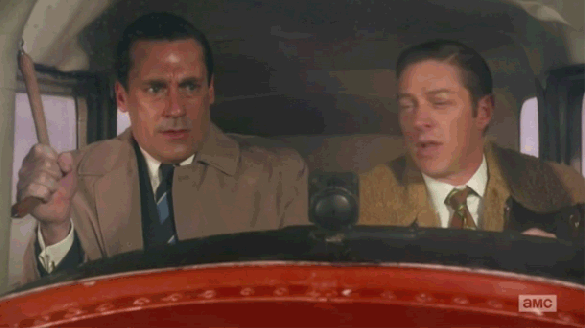 Ted proves not just turtlenecks make him cool (Episode 7, Man with a Plan)