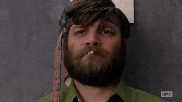 The season's WTF moment.. featuring stand outs Stan and personal fave, Ginsberg (Episode 8, The Crash)