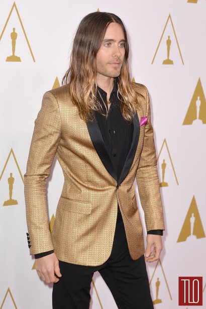 Bonus points for wearing this suit to the Oscar luncheon #werkJared