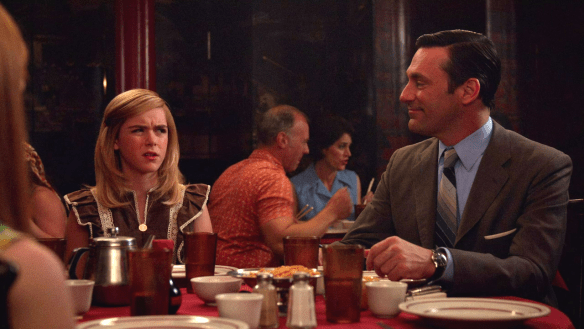 Sally gets it. Especially when she tells her father (in this season's "The Forecast"): "Anyone pays attention to you, and they always do, and you just ooze everywhere."