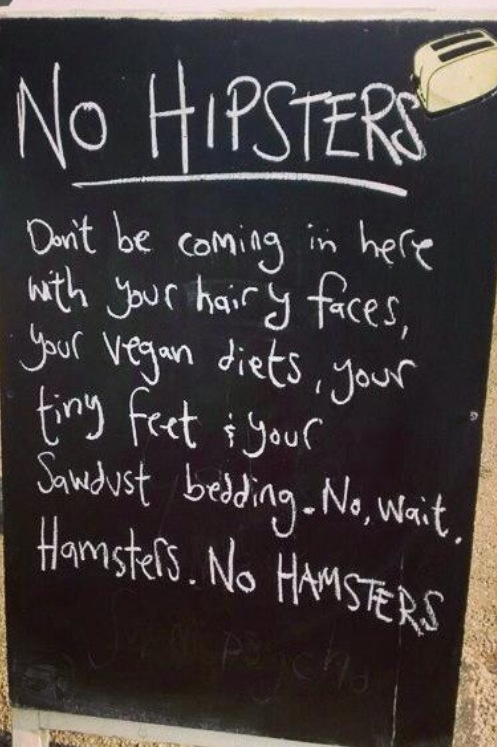 But what if the shoe was on the other foot? #noHamsters