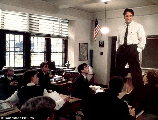 Ok well we all can't be Mr. Keating #ohcaptainmycaptain