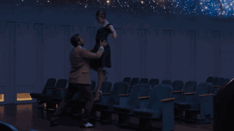Although gravity works a little bit differently in La La Land 